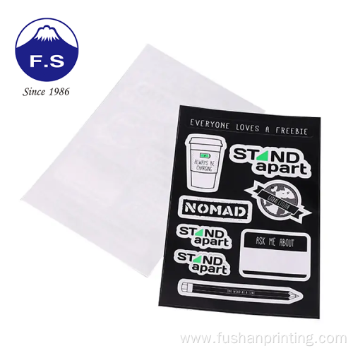 Packaging Roll direction Care cloth Sticker Label